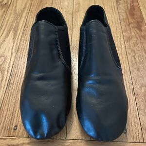 Black Leather Women’s Dance Shoes